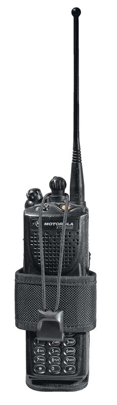 BIANCHI 7323 Adjustable Black Radio Pouch