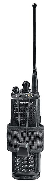 BIANCHI 7323 Adjustable Black Radio Pouch