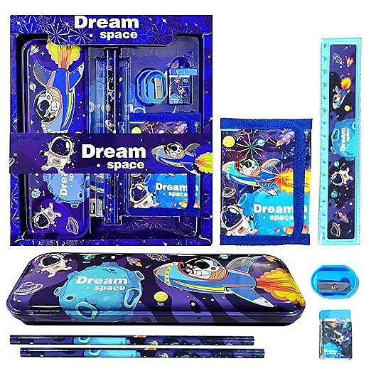 Space Theme Stationery Set for Kids