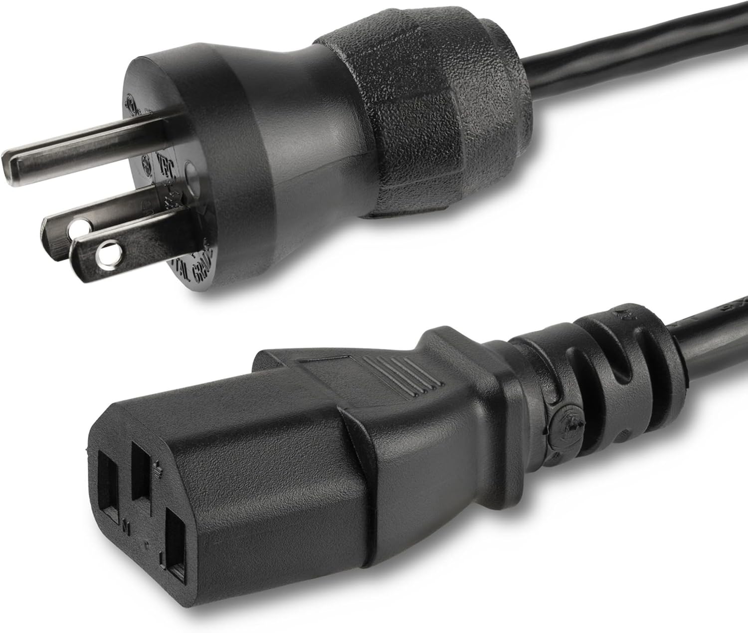 StarTech.com Green Dot Hospital-Grade Power Cords and Extension Cords (NEMA 5-15P to C13 / 5-15R)