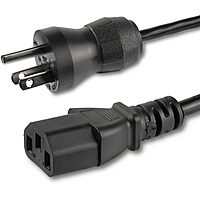StarTech.com Green Dot Hospital-Grade Power Cords and Extension Cords (NEMA 5-15P to C13 / 5-15R)