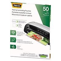 Fellowes Thermal Laminating Pouches, Letter (8.5 x 11), 5 Mil, 50 Pack
