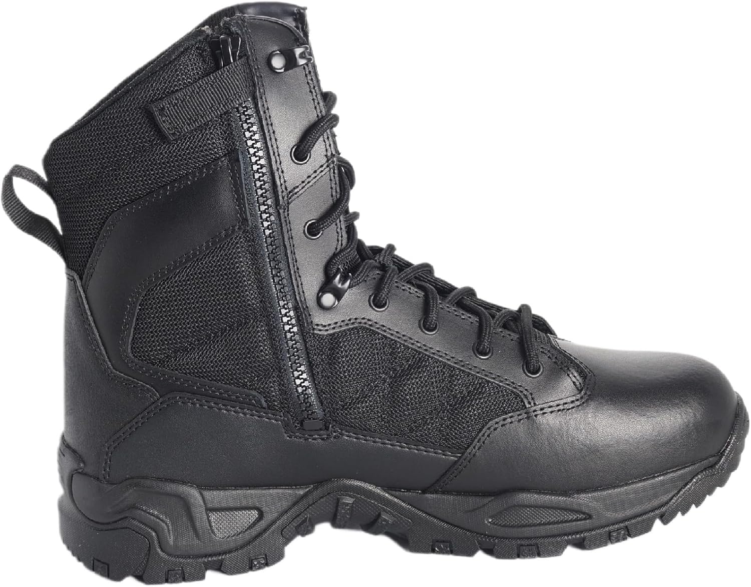 SMITH & WESSON Men's Scout 8" Hot Weather Side-Zip Polishable Toe Tactical Boots