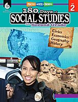 180 Days: Social Studies for 2nd Grade Practice Workbook for Classroom and Home
