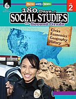 180 Days: Social Studies for 2nd Grade Practice Workbook for Classroom and Home