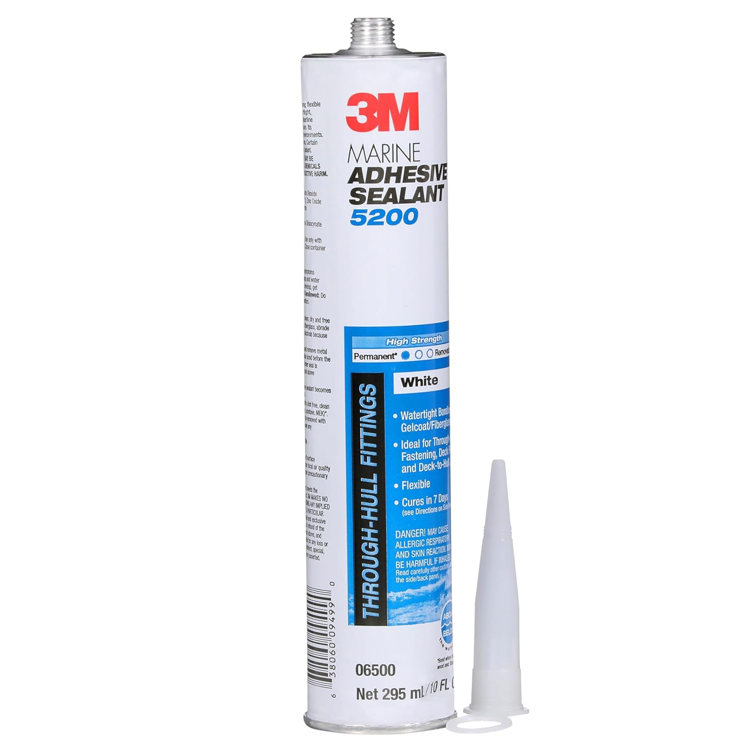 3M Marine Adhesive Sealant 5200 (06500) Permanent Bonding and Sealing for Boats and RVs Above and Below the Waterline