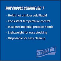 Genuine Joe Hot/Cold 12oz Foam Cups (Pack of 1000)