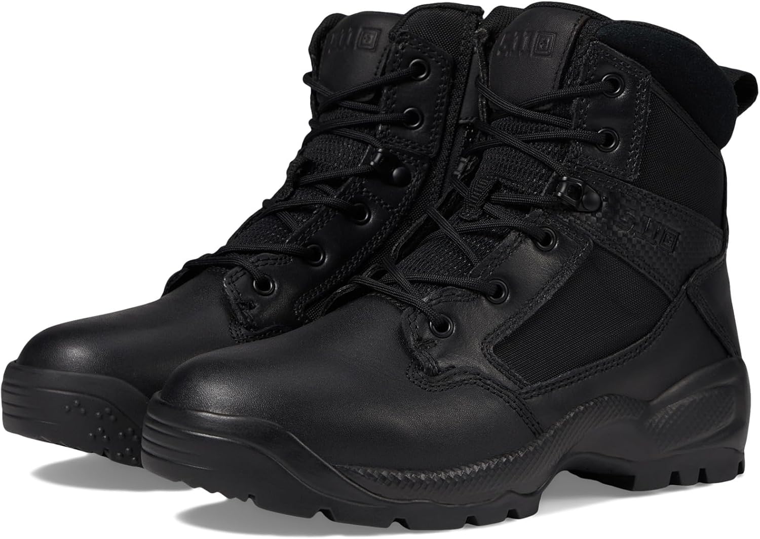 5.11 Tactical Men's ATAC 2.0 Work Boots, 6-Inch, Side Zipper, Style 12394ABR