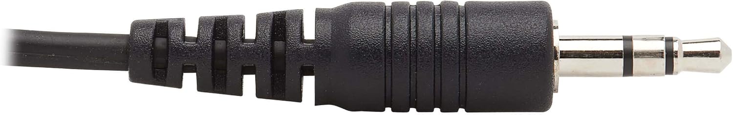 Tripp Lite Dual DisplayPort KVM Cable Kit 4K USB 3.5 mm Audio 3xM/3xM 6ft - 60 MB/s - Supports up to 3840 x 2160