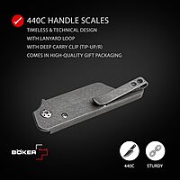 BÖKER PLUS Fragment Mini EDC Keychain Folding Knife