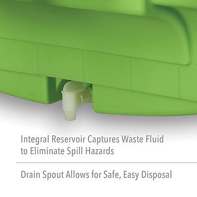 Honeywell Fendall Pure Flow 1000 Eyewash Station, 7 Gallon Capacity, 15 Minutes Wash Time, 29" L X 30" H X 17-1/4" D - 32-001000-0000