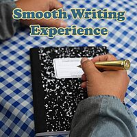 Caliber Gourmet 50 Caliber Bullet Twist Tactical Pen, Gold Plated, Realistic Refillable 50 Cal Bullet Pen for Hunters, Military, & Outdoor Enthusiasts, Ideal Gift for Father's Day, Birthday, Christmas