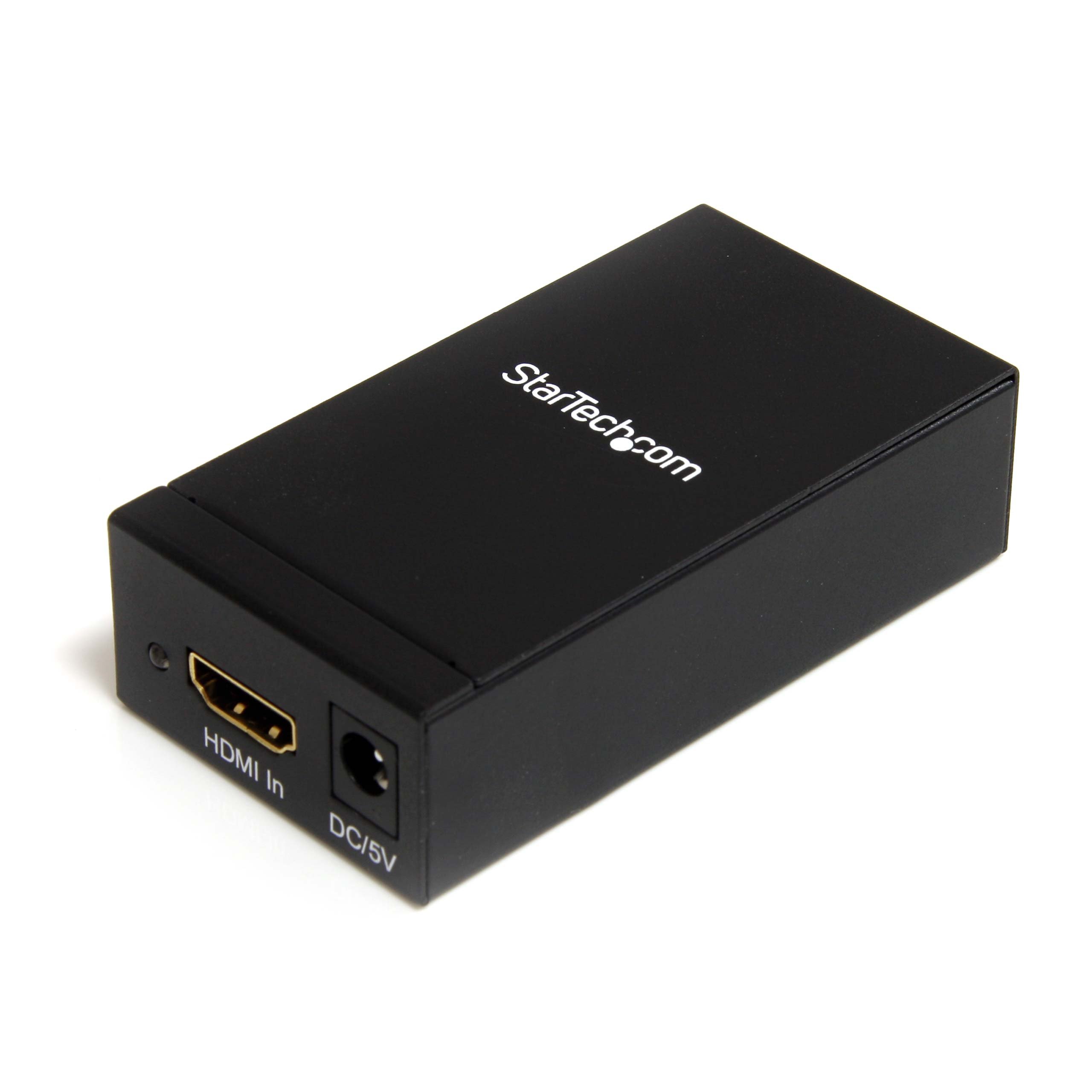 StarTech.com Active HDMI to DisplayPort Converter - 1920 x 1200 - EDID Support - HDMI or DVI to DP Converter (HDMI2DP)