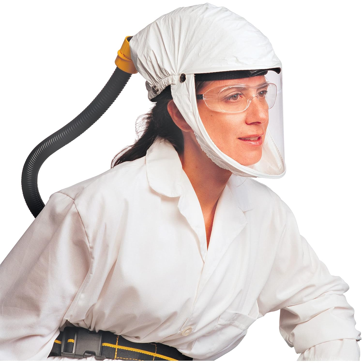 Honeywell Primair 100 Series Tyvek Loose Fitting PAPR Hood with Co-Polyester Visor