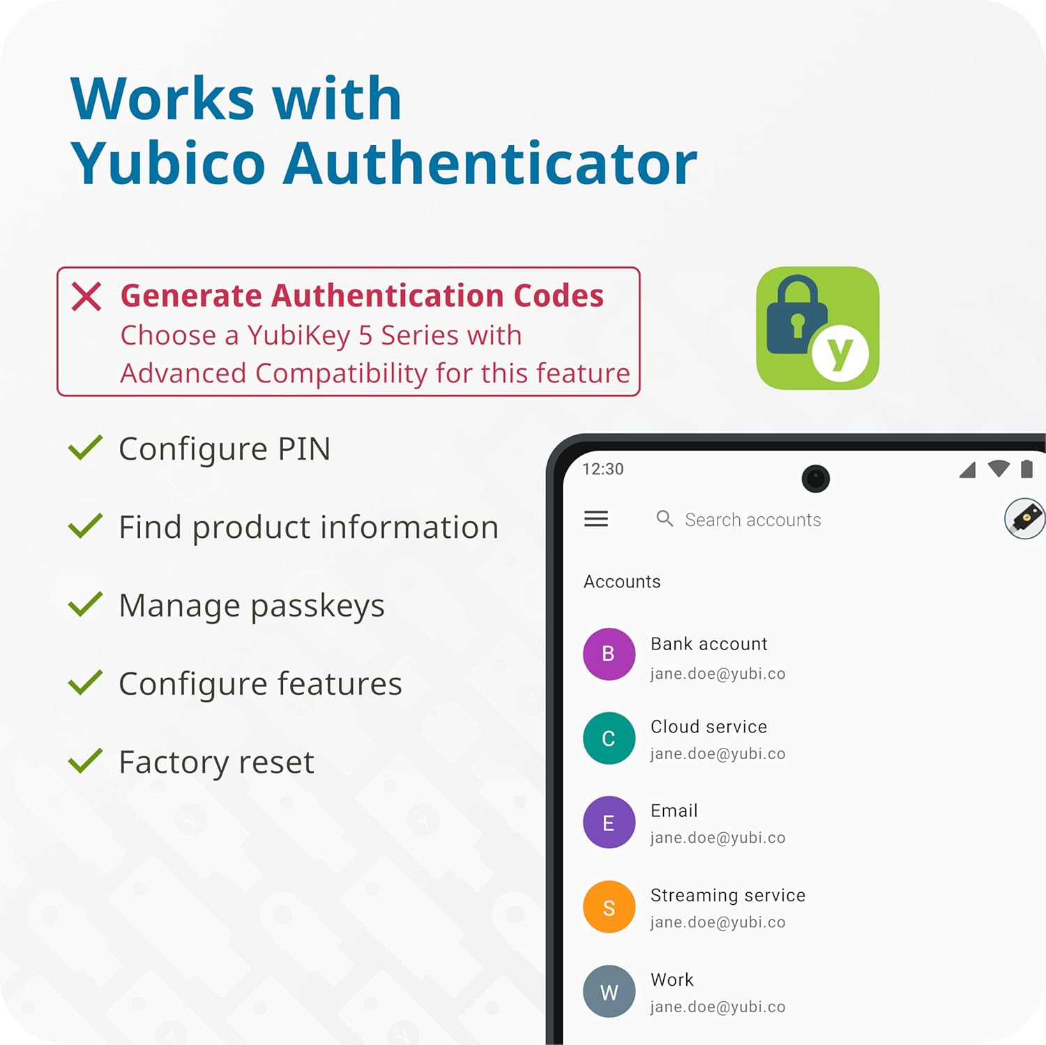 Yubico Security Key NFC - FIDO2/WebAuthn & FIDO U2F