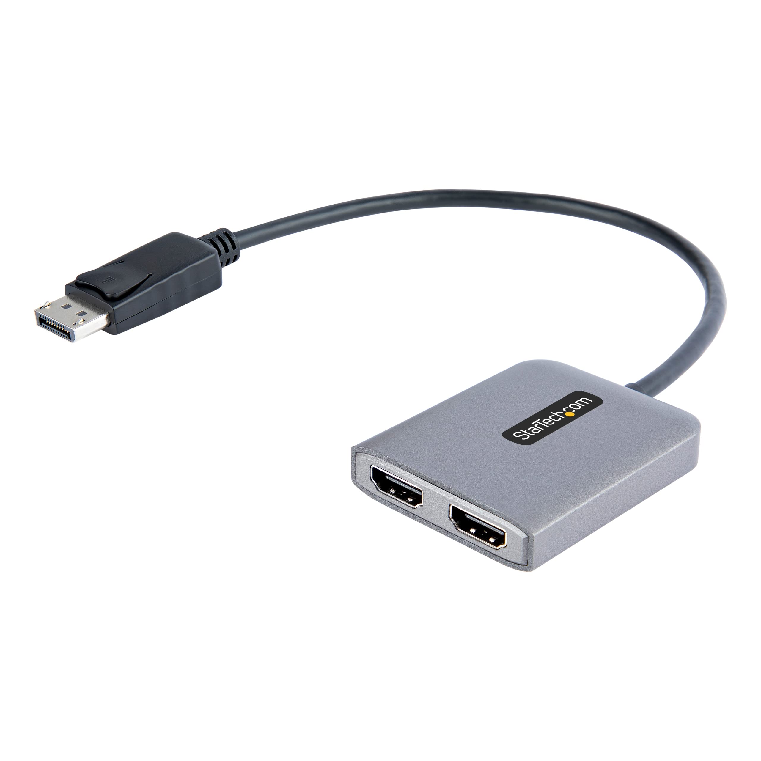 StarTech.com DisplayPort to HDMI MST Hub - DP 1.4, USB Powered, 1ft/30cm Cable