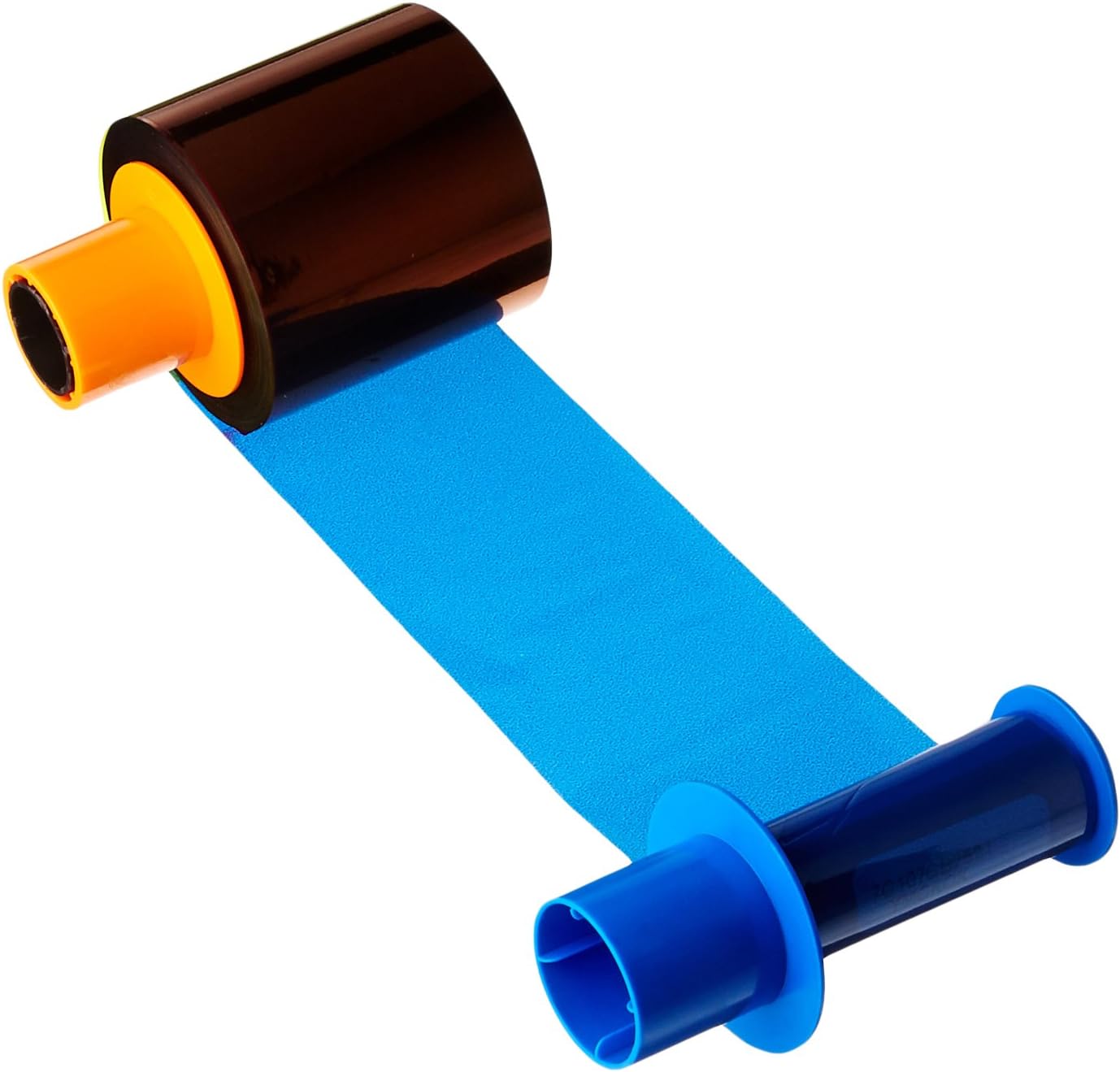 Fargo YMCKOK Full-Color Ribbon 500 Images - 2 Resin Black Panels