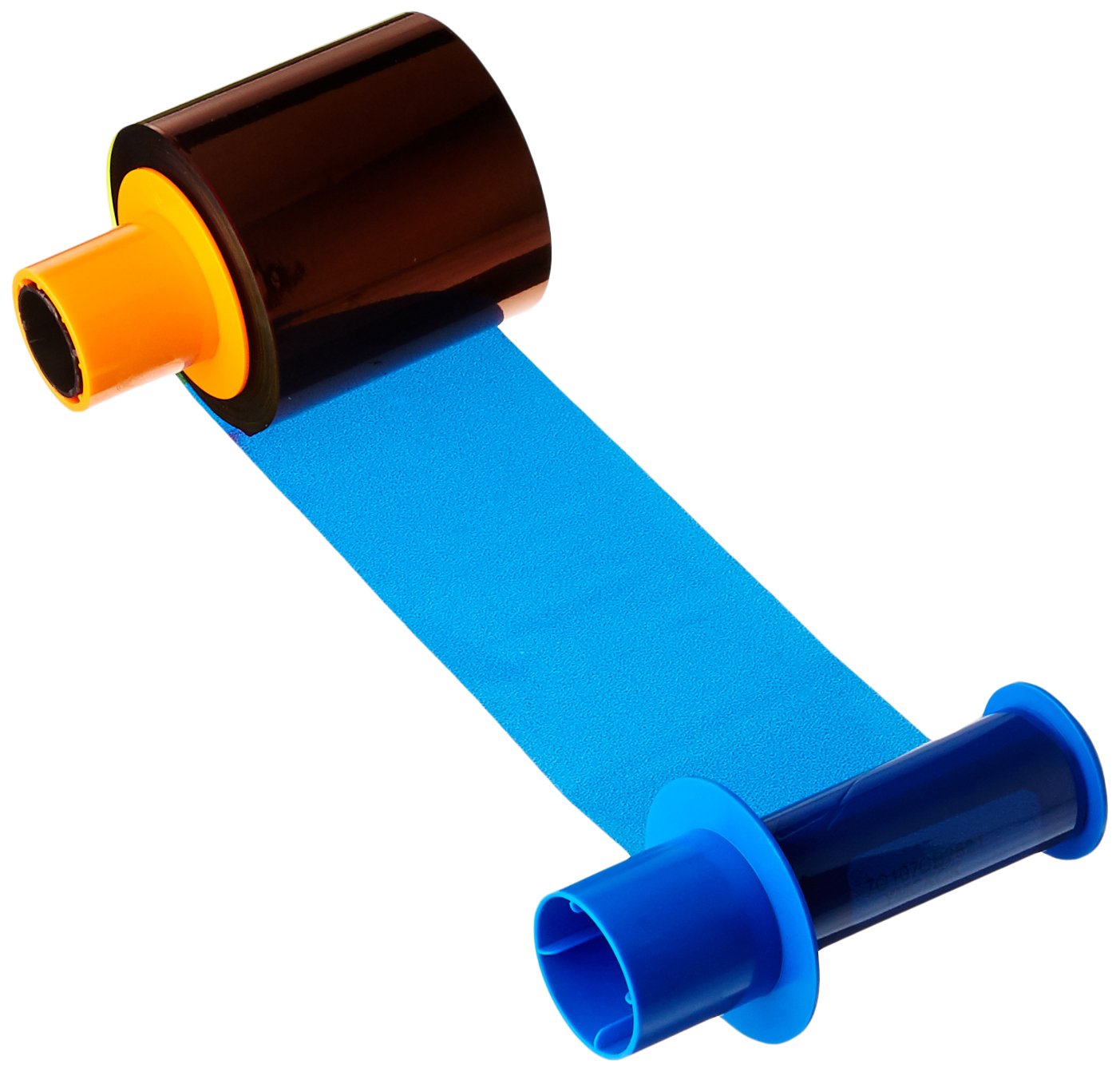 Fargo YMCKOK Full-Color Ribbon 500 Images - 2 Resin Black Panels