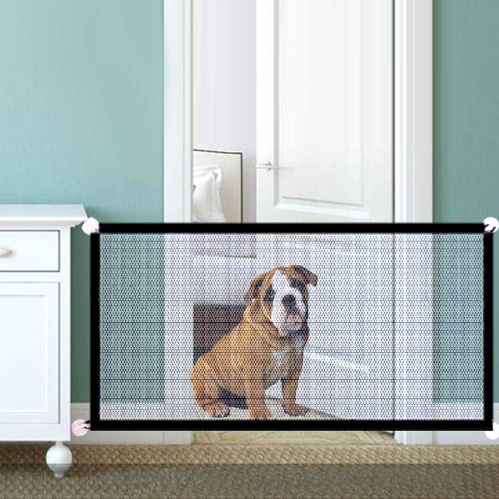 Leeofty Puerta de Seguridad para Perros