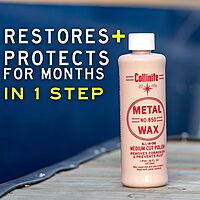 Collinite 850 Metal Wax & Polish Removes Rust & Prevents Oxidation in One Step