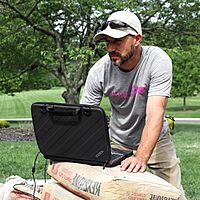 CODi Always-On Rugged EVA 11.6" Universal Chromebook Case – Shock-Absorbing, Water-Resistant Laptop Sleeve with Handle & Shoulder Strap