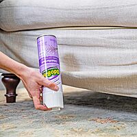 OdoBan Ready-to-Use 360-Degree Continuous Spray Disinfectant & Harsh Aroma Eliminator, Fabric and Air Freshener, Made in the USA, Lavender Scent, 14.6 Ounces