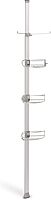 simplehuman 9' Tension Pole Shower Caddy, Stainless Steel and Anodized Aluminum 9 ft