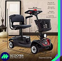 Scooter Eléctrico Ligero Ajustable