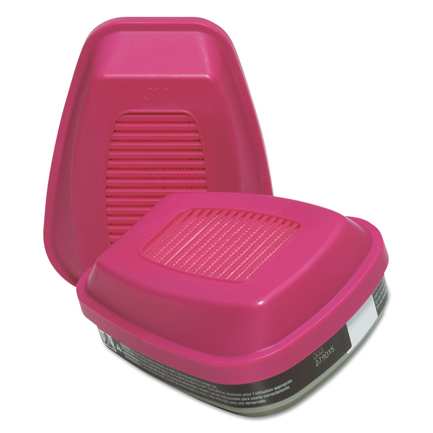 3M Organic Vapor Cartridge/Filter 60921, BK/PK