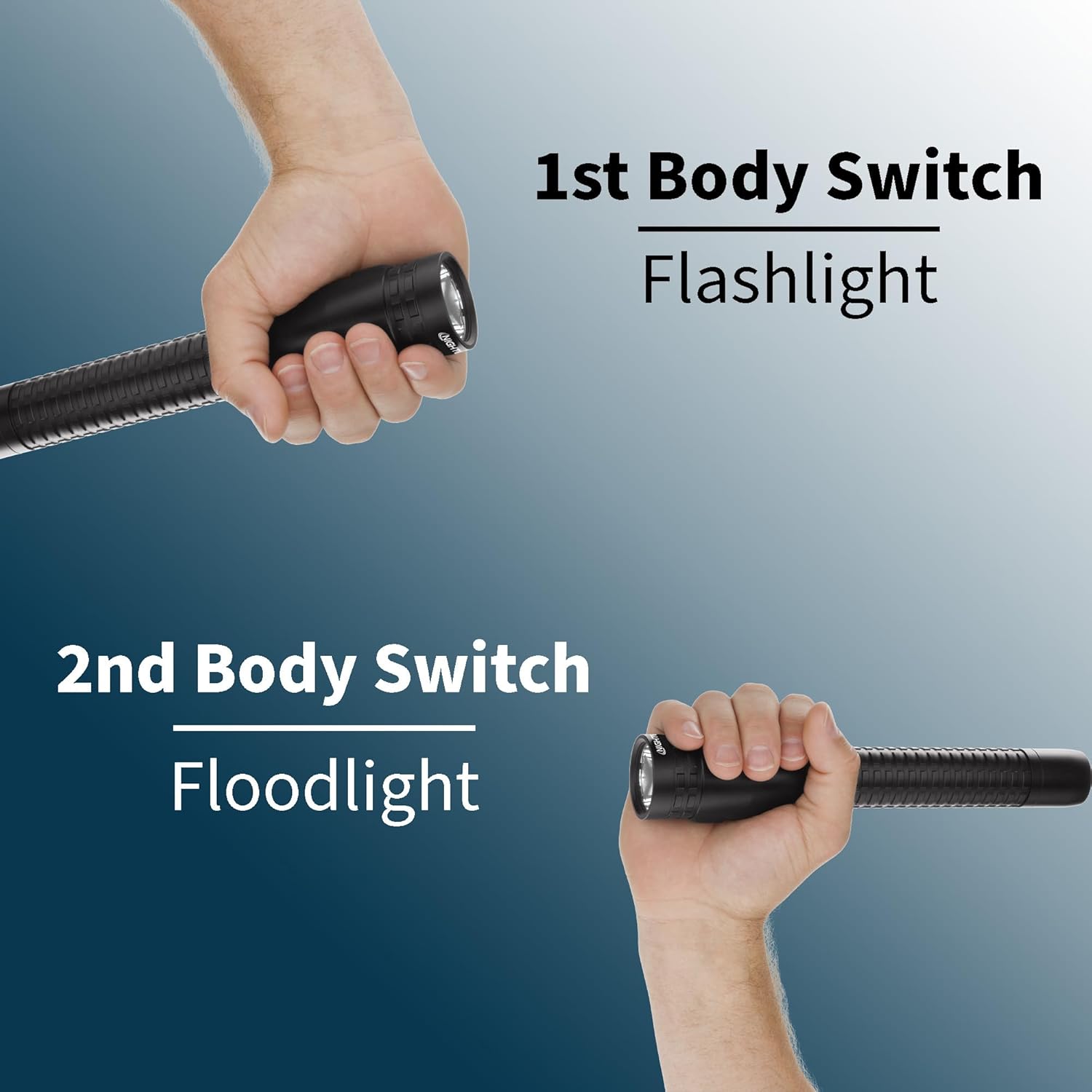 Nightstick Xtreme Lumens Multi-Function Rechargeable Dual-Light LED Flashlight