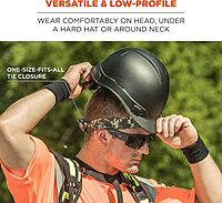 Ergodyne Chill Its 6700CT Cooling Bandana, Lined with Evaporative PVA Material for Fast Cooling Relief