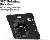 CODi Rugged Case for iPad Mini 6/iPad Mini A17 Pro | 360° Protection, Drop-Test Certified, Rotating Kickstand