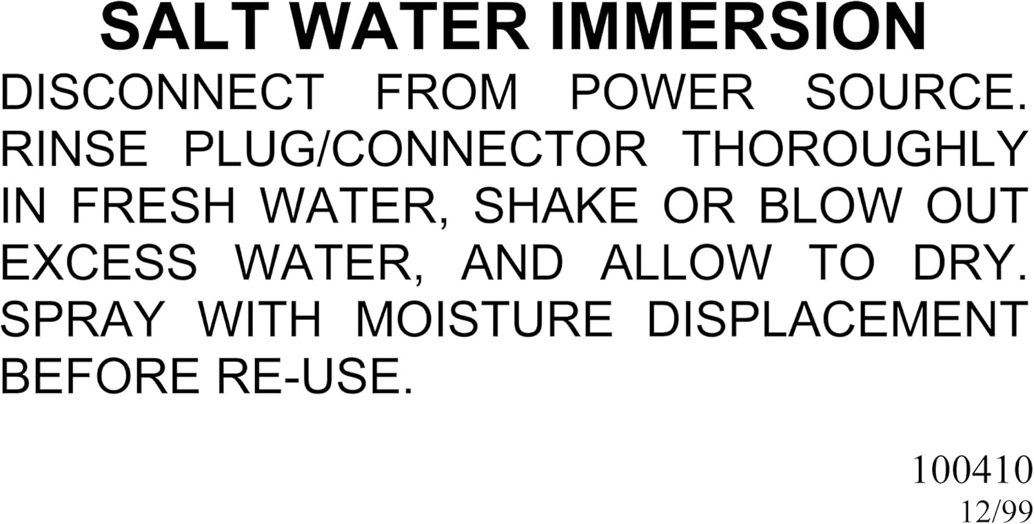 Marinco 7715ELN Weatherproof Cover with Easy Lock Ring for Marinco Marine Electrical 50-Amp Connectors (6360CRN and 6364CRN