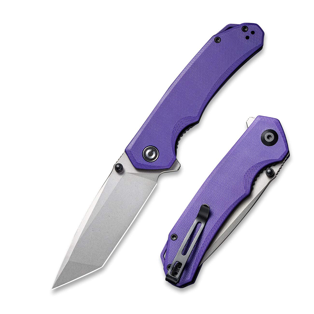 CIVIVI Brazen Folding Pocket Knife D2 Tanto Blade