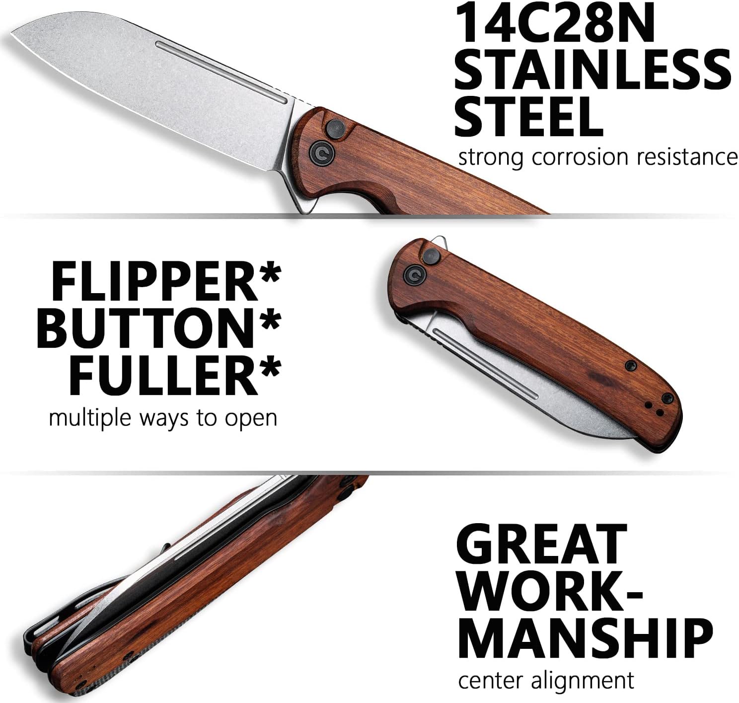 CIVIVI Chevalier Folding Pocket Knife