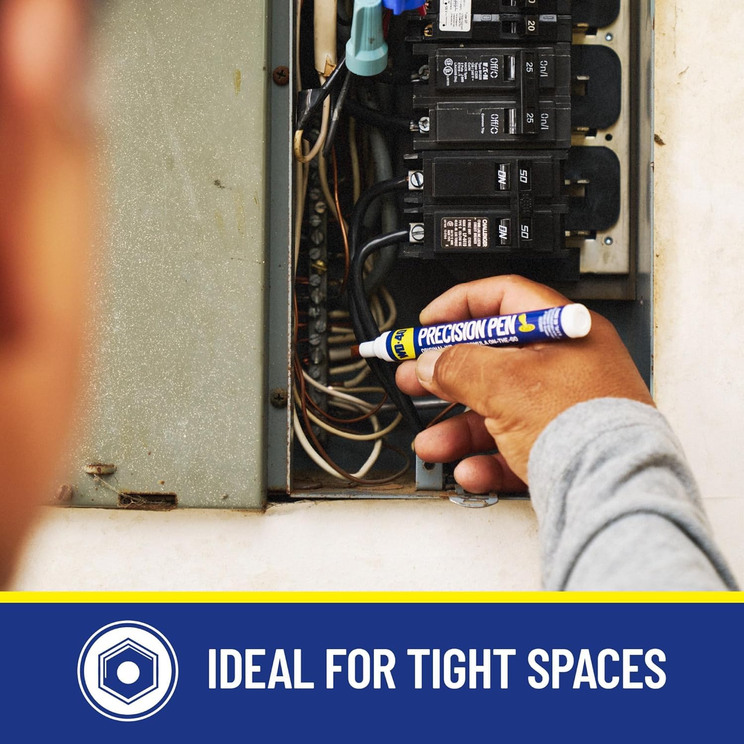 WD-40 Original Formula- Precision Pen On-The-Go, Lubrication with Pin-Point Precision, Controlled Flow. Portable