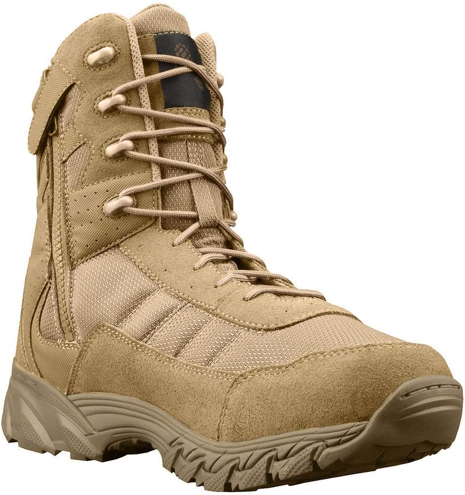 Altama Vengeance SR 8" Side-Zip Unisex Tactical/Uniform Boots