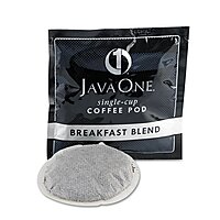 Java One Single-Serve Coffee Pods, Breakfast Blend, Carton Of 14