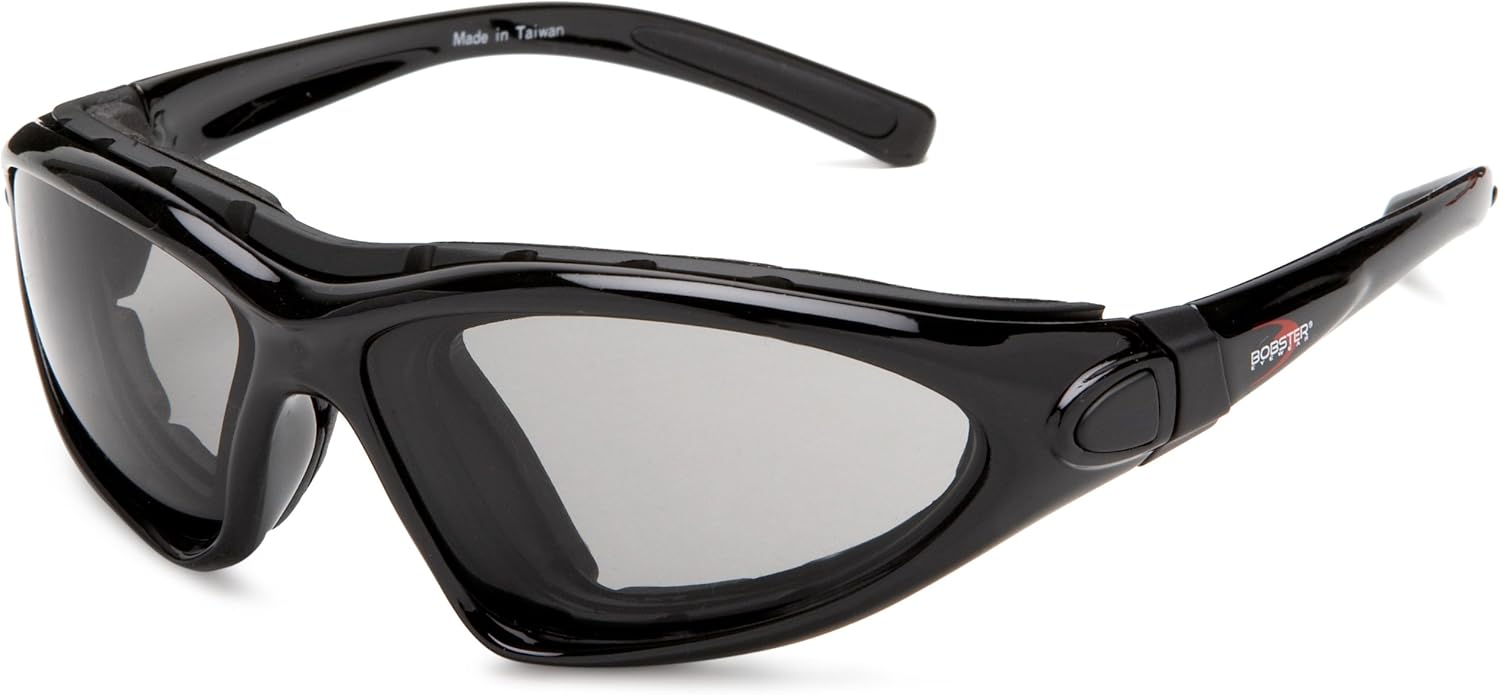 Bobster ® Road Master, Gloss Black Frame, Smoked Photochromic Lens Gloss Black Frame/Smoked Photochromic Lens