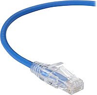 Black Box Slim-Net CAT6A 28-AWG 500-MHz Stranded Ethernet Patch Cable