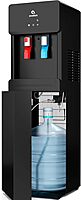 Avalon A6BLWTRCLRBLK Touchless Bottom Loading Cooler Dispenser-Hot & Cold Water, Child Safety Lock, Innovative Slim Design, Holds 3 or 5 Gallon Bottles-UL-Black
