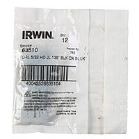 Irwin-Drl 5/32 Hd Jl 135Ft Blk Ox Bulk 63510