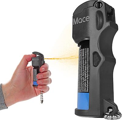 Mace Brand Triple Action Pocket Model Pepper Spray, Black, Normal