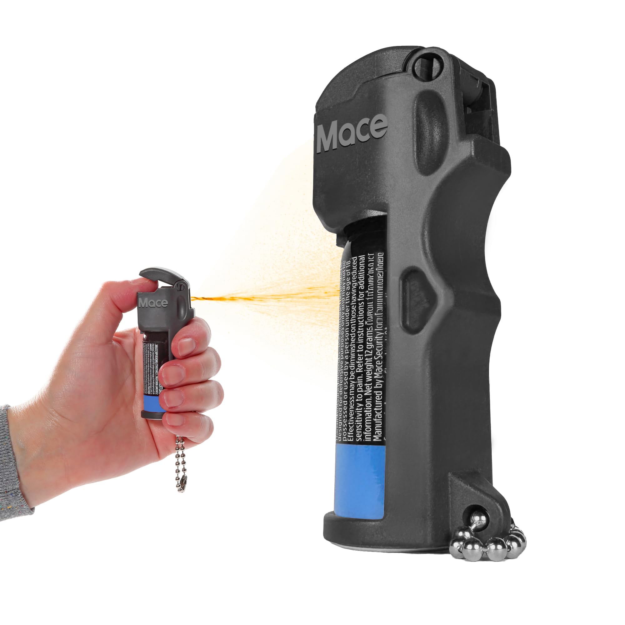 Mace Brand Triple Action Pocket Model Pepper Spray, Black, Normal
