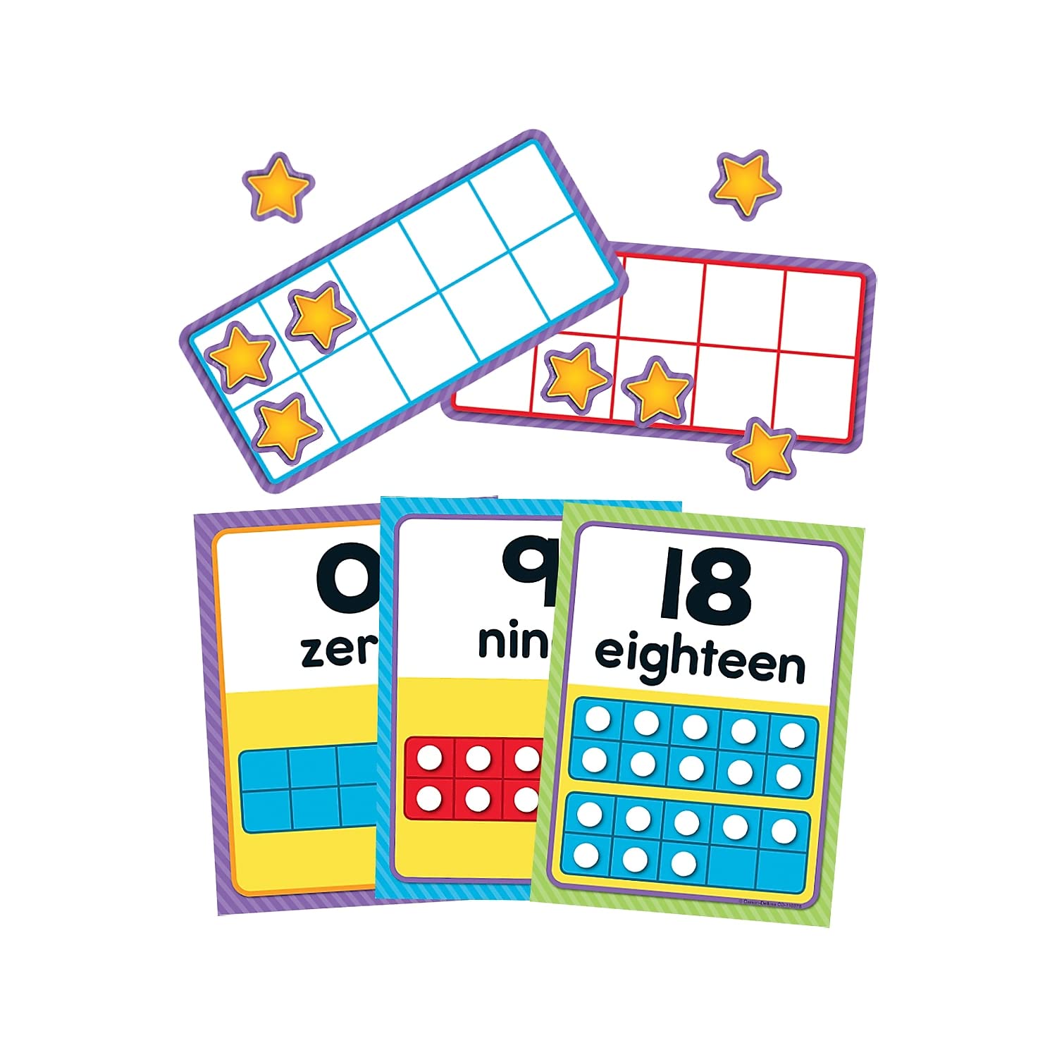 Carson Dellosa Numbers 0-20 Bulletin Board Set (110378)