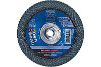 PFERD POLIFAN®-Curve Radial Type Flap Disc - 6" x 7/8" Thread, 40 Grit Zirconia