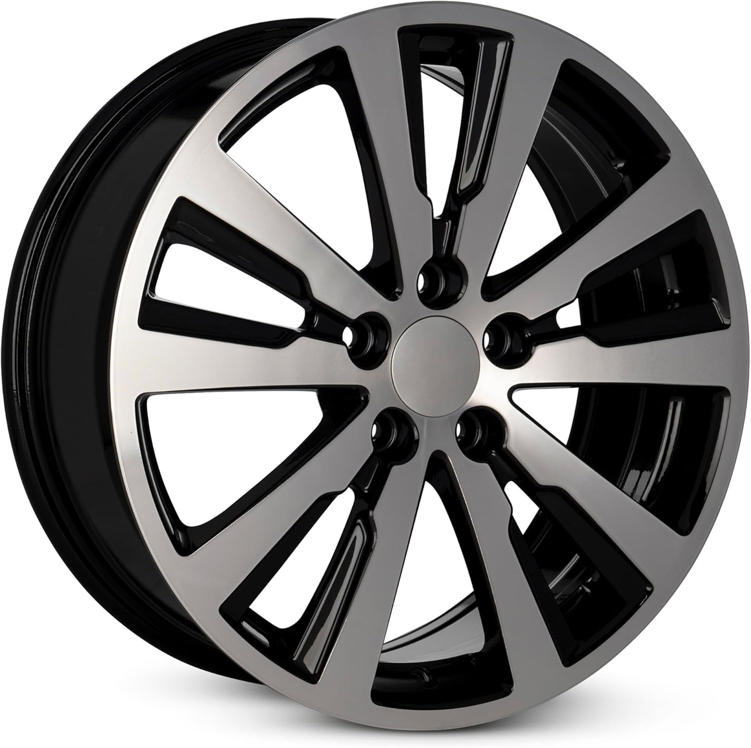 Elama 13-Piece Serving Jar Set, Short, White/Bamboo