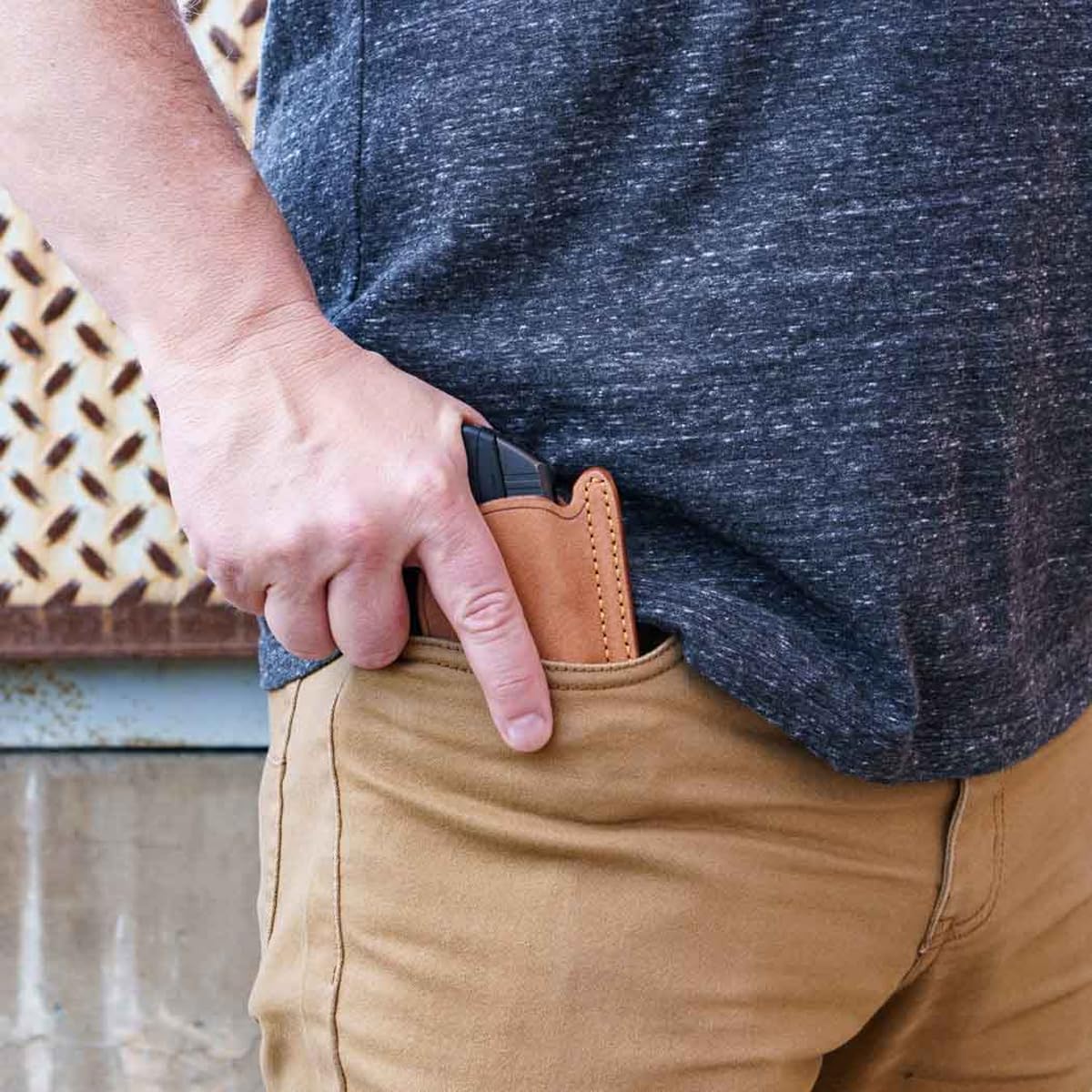 GALCO Front Pocket Horsehide Holster - Premium Ambidextrous Pocket Holster