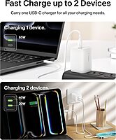 Belkin BOOSTCHARGE Pro 65W Dual USB-C GaN Wall Charger