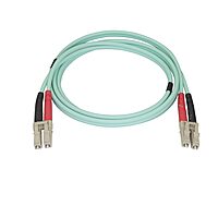 StarTech.com OM4 LC/UPC Duplex Multimode Fiber Optic Cable (50/125, LSZH)